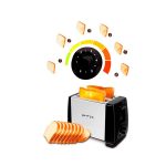 TOSTADORA FTX 2 PANES 750W 220V NEGRO ACERO INOX TSR2-75 - Imagen 4