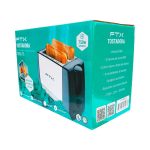 TOSTADORA FTX 2 PANES 750W 220V NEGRO ACERO INOX TSR2-75 - Imagen 6