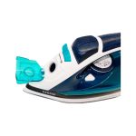 PLANCHA A VAPOR FTX 2200W 220V CERAMICO/SECO BLANCO AZUL EI2-22 - Imagen 3