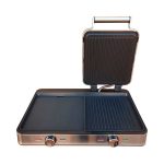 PARRILLA ELECTRICA FTX 2100W 220V GRILL 2 EN 1 EG2-718 - Imagen 4