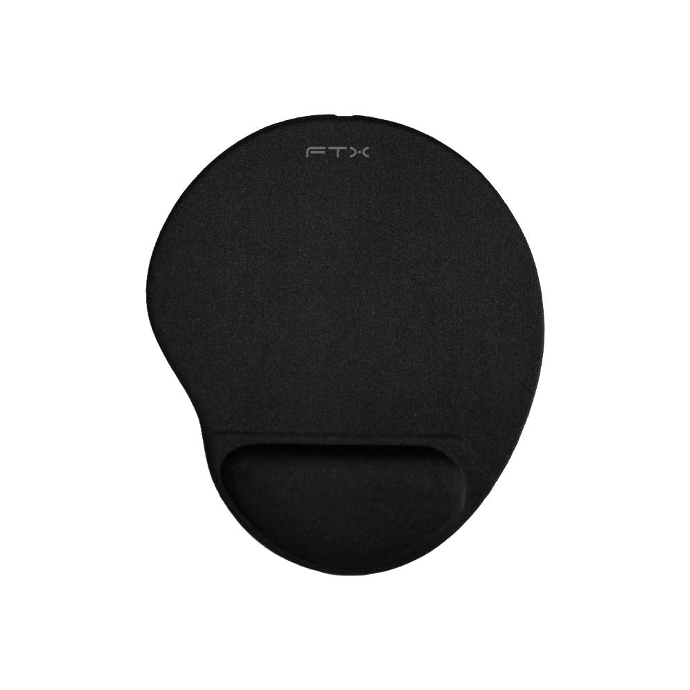 fastrax_131513_6a6d12ab215ae.jpg MOUSE PAD FTXMPG01-BK 31X27CM CON APOYO DE MUÑECA GEL NEGRO 032632 - Imagen 1