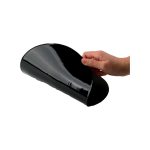 MOUSE PAD FTXMPG01-BK 31X27CM CON APOYO DE MUÑECA GEL NEGRO 032632 - Imagen 3
