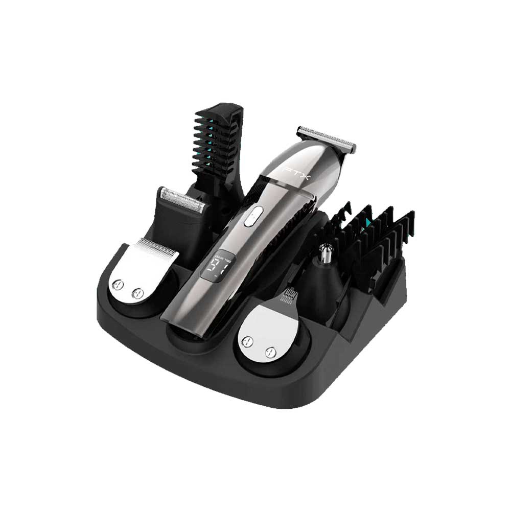 fastrax_131551_6a6ce83416061.jpg AFEITADORA INALAMBRICA 20 EN 1 FTX IPX6/RECARGABLE/LED/USB-C PLATA ESH-601 - Imagen 1