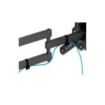 SOPORTE PARA TV FTX 772 23" A 65" 30KG/INC5°/GIR90°/NEGRO - Imagen 2