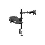 SOPORTE PARA 1 MONITOR Y NOTEBOOK 15.6" A 32" FTX C096ML 10KG/ART/INC45°/GIR90°