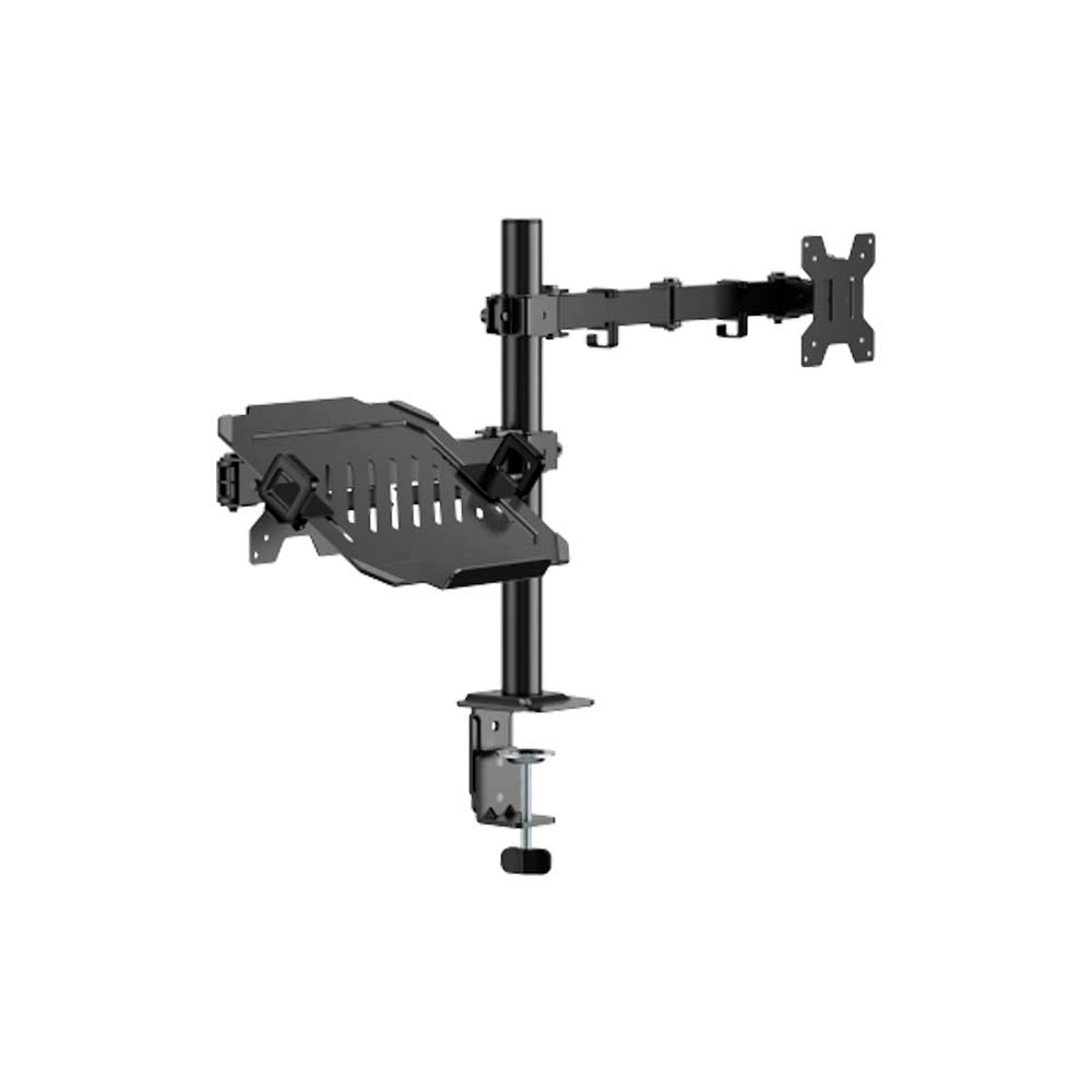 fastrax_131599_6a6d20866c369.jpg SOPORTE PARA 1 MONITOR Y NOTEBOOK 15.6" A 32" FTX C096ML 10KG/ART/INC45°/GIR90° - Imagen 1