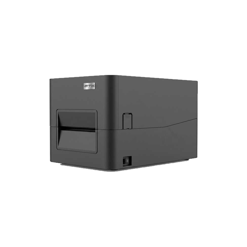 fastrax_132138_6a6c402538aee.jpg IMPRESORA TRANSFERENCIA TERMICA FTX ETIQUETA 4" TTP010UE USB/RED NEGRO - Imagen 1