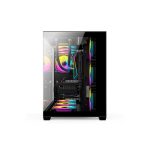 GABINETE GAMER FTX PCC-G07 LATERAL FRONTAL TRANSPARENTE 4 FAN ATX/MATX/ITX - Imagen 3