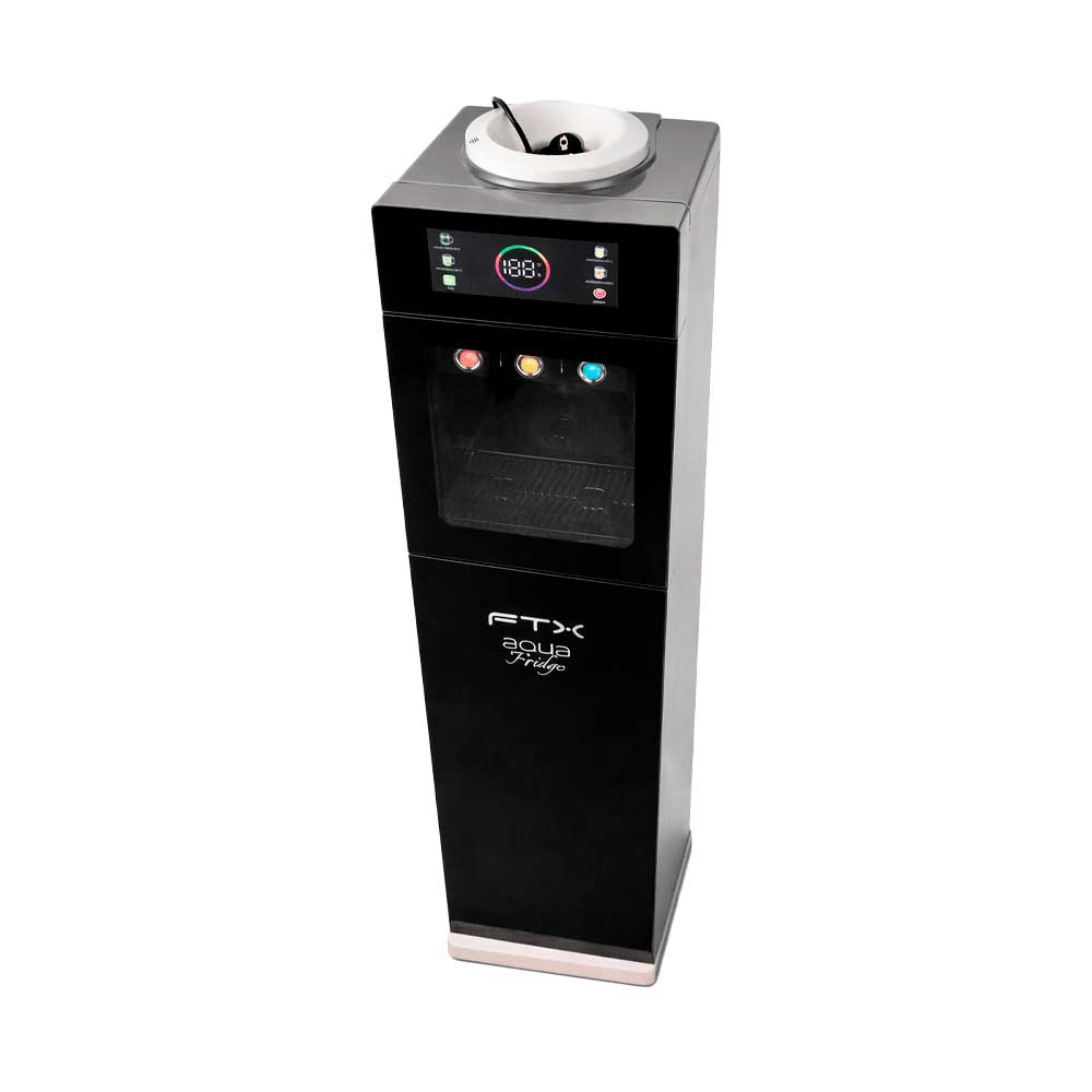 fastrax_132343_6a6cda34a23be.jpg BEBEDERO FTX AQUA FRIDGE HELADERA/ TOUCH/ FRIO/ NATURAL/ CALOR/ 220V NEGRO WD2-HCFTH - Imagen 1