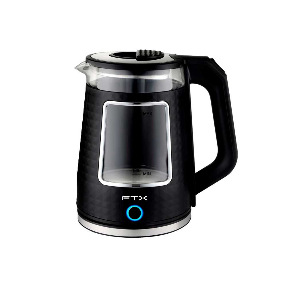 fastrax_132589_6a684bb49f114.jpg HERVIDORA ELECTRICA FTX 2L 2200W 220V NEGRO EK2-150 - Imagen 1