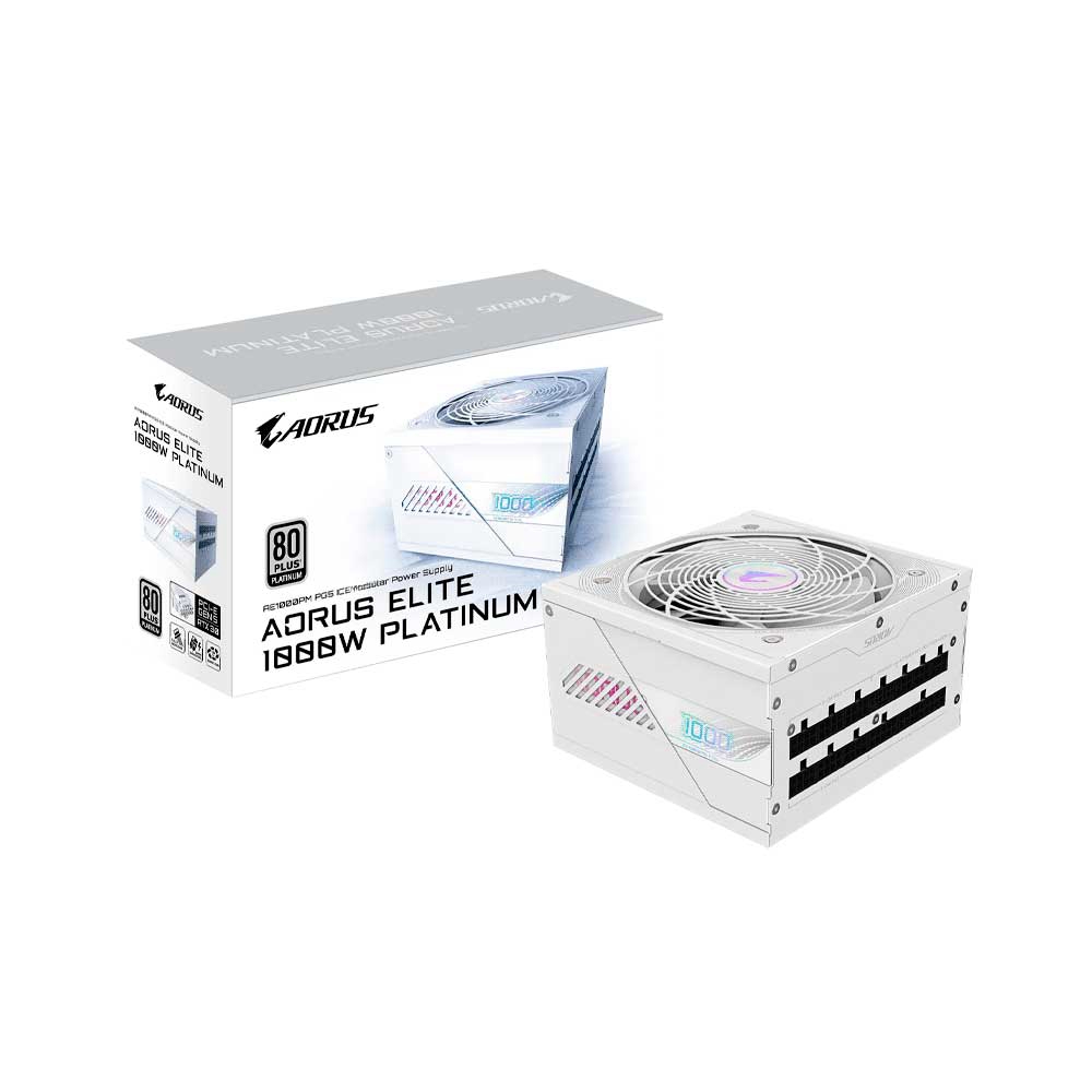 fastrax_132763_6a5655ac8634e.jpg FUENTE GIGABYTE 1000W 80PLUS PLATINUM FULL MODULAR BIVOLT GP-AE1000PM PG5 ICE - Imagen 1
