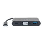 ADAPTADOR USB-C 3.1 PARA VGA/USB-A/USB-C 152044 HD/FHD/60HZ MULTIPUERTOS NEGRO BLISTER - Imagen 3