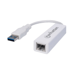 ADAPTADOR USB 3.0/RJ-45 506847 10/100/1000 MBPS GIGABIT BLANCO BLISTER