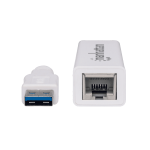 ADAPTADOR USB 3.0/RJ-45 506847 10/100/1000 MBPS GIGABIT BLANCO BLISTER - Imagen 2