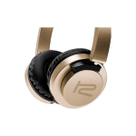 AURICULAR CON MICROFONO KLIP KHS-851GD HEADPH 3.5MM DORADO - Imagen 2