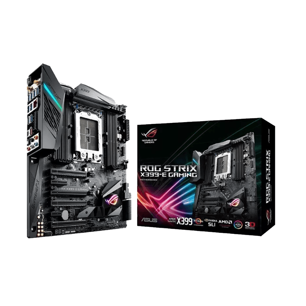 fastrax_22767_6a566405ab542.jpg PLACA MADRE ASUS TR4 X399-E GAMING STRIX S/R/WIFI/M2/DDR4 - Imagen 1