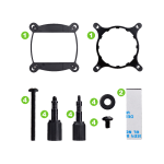 COOLER P/CPU EVGA 120MM 400-HY-CL11-V1 LIQUID/WATER - Imagen 4