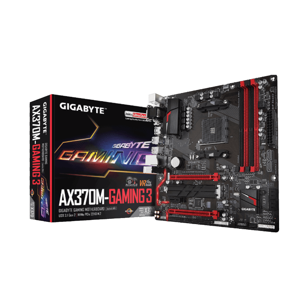 fastrax_23344_6a56643f5f658.jpg ZZMB GIGABYTE AM4 AX370M-GAMING 3 V/S/R/ - Imagen 1