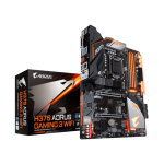 PLACA MADRE GIGABYTE 1151 H370 AORUS GAMING 3 WIFI S/R/HDMI/DVI/M2/WIFI/DDR4/ATX