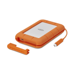 DISCO DURO EXTERNO LACIE 2TB RUGGED THUNDERBOLT USB-C 130 MB/S STFS2000800