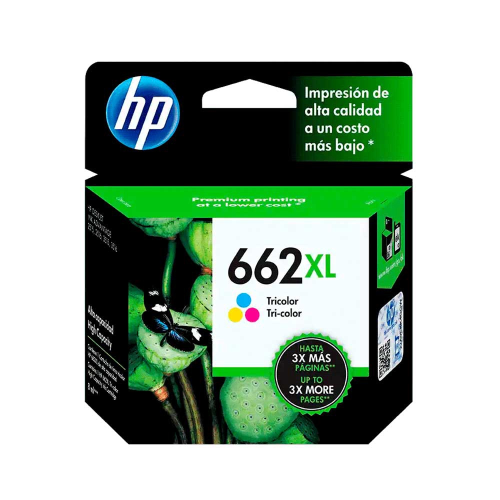 fastrax_3131_6a5662cdd3620.jpg TINTA HP 662XL COLOR CZ106AL 8ML - Imagen 1