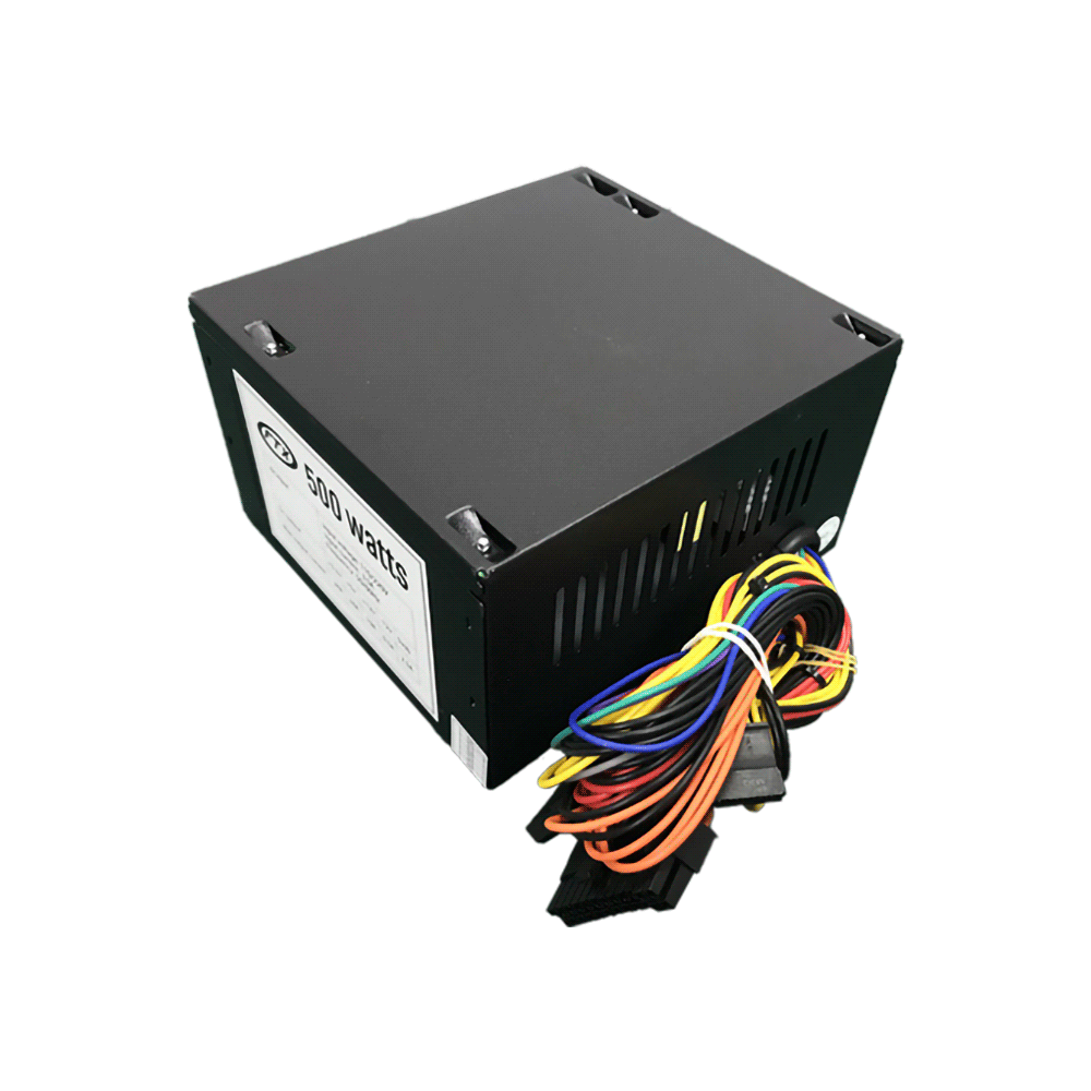 fastrax_60394_6a6d375a1c3b3.jpg FUENTE FTX 500W FTX500W 110/220V NEGRO - Imagen 1