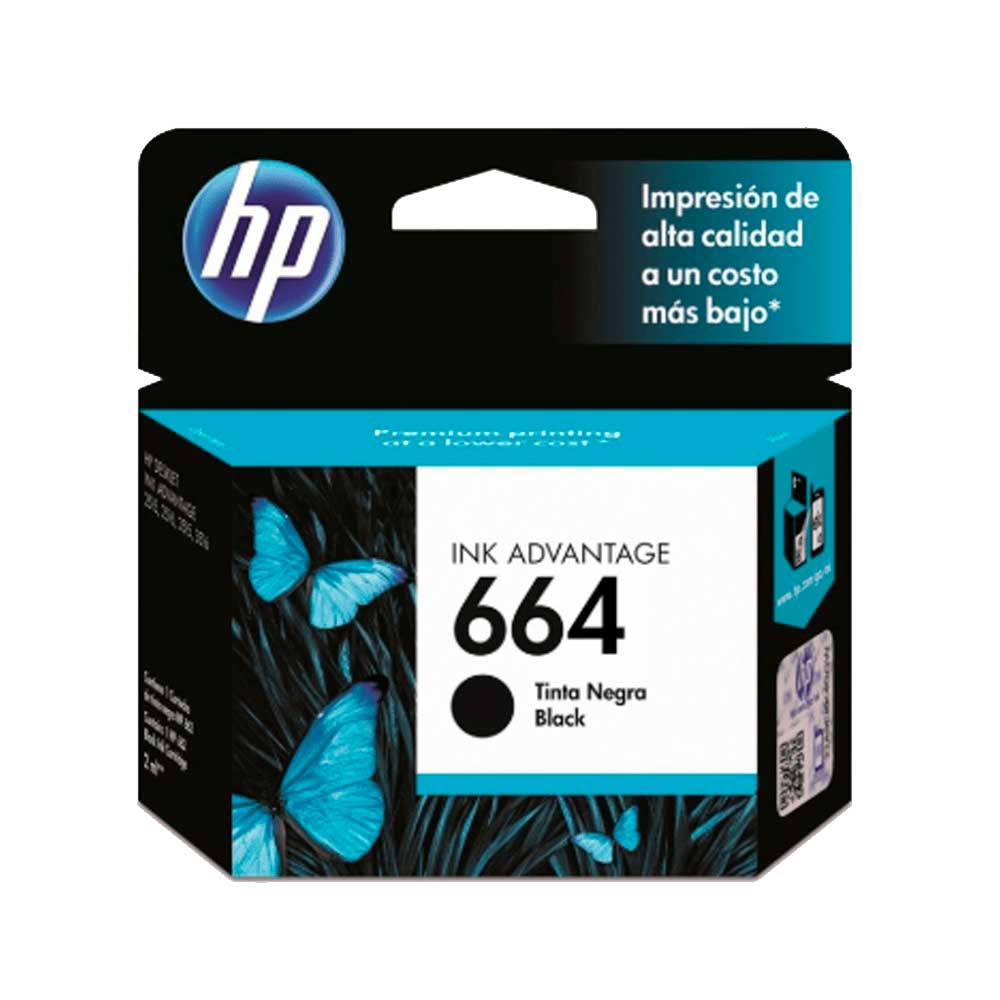 fastrax_6194_6a566311d1e09.jpg TINTA HP 664 NEGRO F6V29AL DJ 2135 2ML - Imagen 1