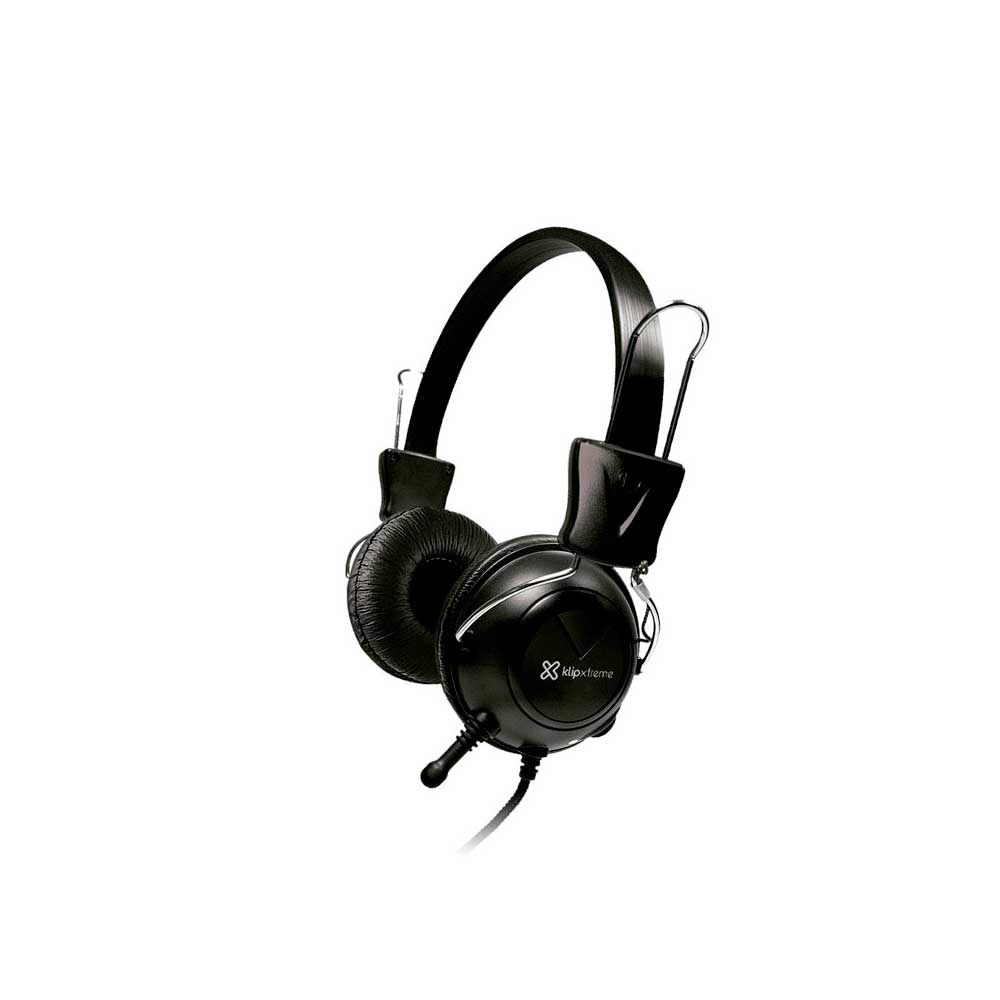 fastrax_659_6a56626559905.jpg HEADSET KSH-320 STEREO WITH MIC KLIP C/CONT VOL/3.5MM/2 JACK/NEGRO - Imagen 1