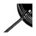 HEADSET KSH-320 STEREO WITH MIC KLIP C/CONT VOL/3.5MM/2 JACK/NEGRO - Imagen 3