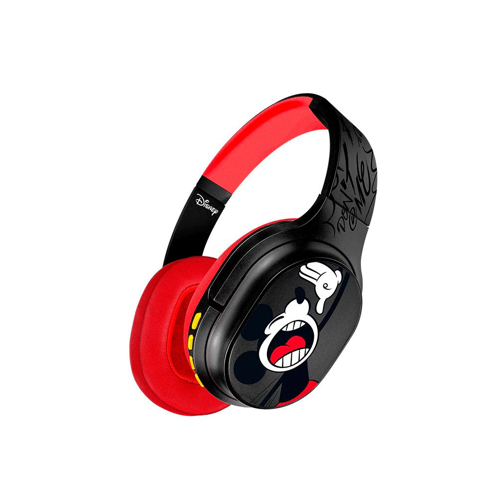 fastrax_93989_6a561c08d8112.jpg AURICULAR CON MICROFONO XTECH XTH-D660MK MICKEY MOUSE BT/3.5MM/1JACK/NEGRO - Imagen 1