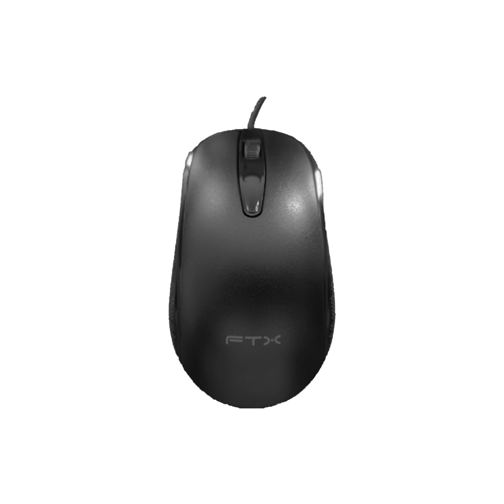 fastrax_95334_6a6d37e894218.jpg MOUSE FTX USB FTXM106 800DPI/3 BOTONES NEGRO - Imagen 1