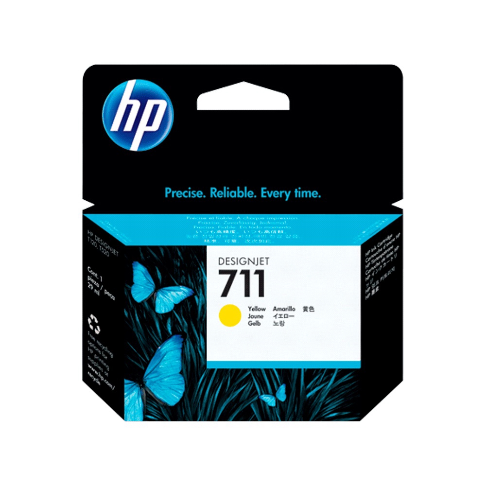 fastrax_99455_6a55d6361f5fa.jpg TINTA HP 711 AMARILLO CZ132A 29ML - Imagen 1