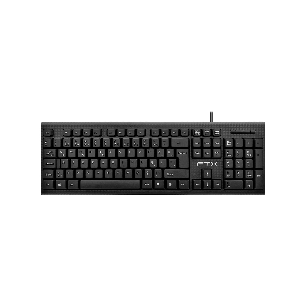 fastrax_99707_6a6d384be8c22.jpg TECLADO FTX USB FTXK4 NUMERICO/PORTUGUES/NEGRO - Imagen 1