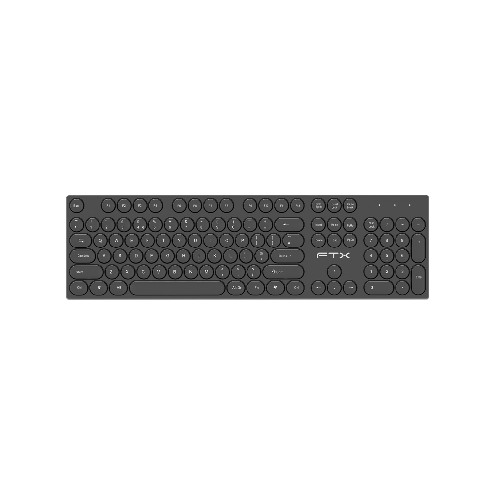 fastrax_99738_6a6d3856b15cc.jpg TECLADO FTX USB FTXK22 NUMERICO/ESPAÑOL/POP/NEGRO - Imagen 1