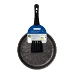 SARTEN RECTA TRAMONTINA PARIS TEXTURE CON ESPATULA 24CM NEGRA X UNIDAD - Imagen 3