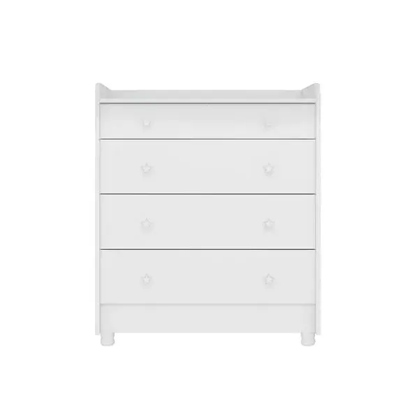 600__600__2d7870-Comoda-2523-Blanco-Abba-Muebles COMODA ABBA C/CAMBIADOR 2523 QMOVI BLANCO - Imagen 1