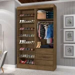 ROPERO ZAPATERA GEORGIA 2 PUERTAS DESLIZANTES C/ ESPEJO JA JE/OW ABBA - Imagen 3