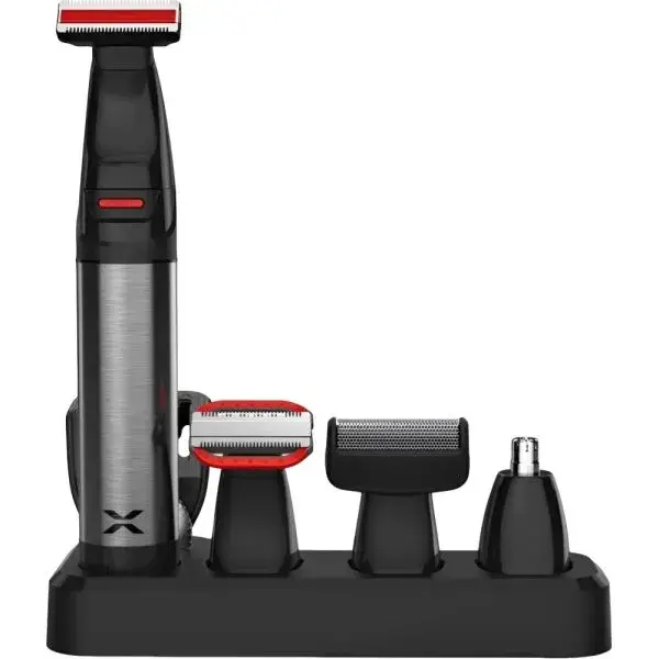 CNM5fRUVoFPrmBsW8mp33VRnVE4ioM4EqfM KIT AFEITADORA XION-XI HAIRONE 4 EN1 RECARGABLE SILVER BIVOLT - Imagen 1