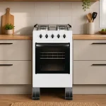 COCINA 4 HORNALLAS MBARETE NEW ABBATEC BLANCO - Imagen 6