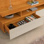 HOME THEATER 1800 PARA TV 70″ ANGEL PATRIMAR CINAMOMO|OFF WHITE - Imagen 4