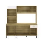 KIT COCINA 6 PUERTAS 1 CAJON SEVILHA INDÉKES CASTANI | OFF WHITE - Imagen 3