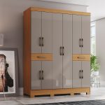 ROPERO 10 PUERTAS 2 CAJONES B384 HENN CINAMOMO|AVELA