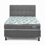 SOMIER LETTO MAS 140 BA+CO+CA ABBA GRIS - Imagen 2
