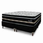 SOMIER RECREARE S EURO 180 BA+CO ABBA NEGRO|AMARILLO