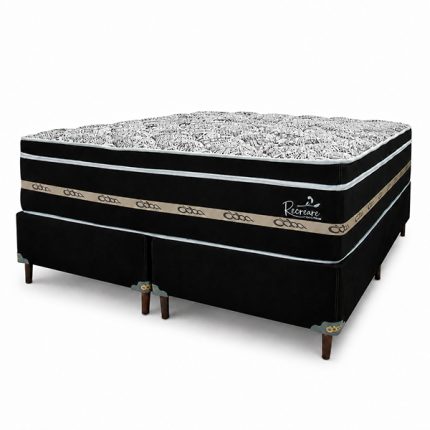 SOMIER RECREARE S EURO 180 BA+CO ABBA NEGRO|AMARILLO