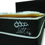 SOMIER LETTO MAS 140 BA+CO ABBA NEGRO - Imagen 2