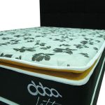 SOMIER LETTO MAS 140 BA+CO ABBA NEGRO - Imagen 6