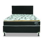 SOMIER LETTO MAS 140 BA+CO ABBA NEGRO - Imagen 5