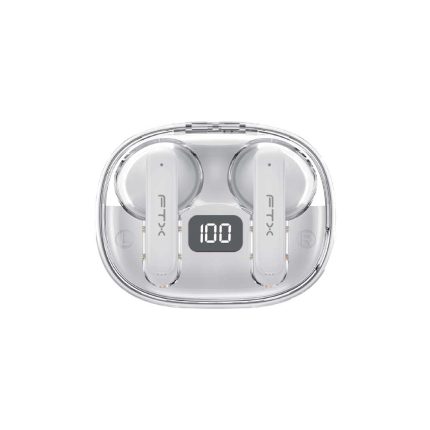 AURICULAR CON MICROFONO FTX E80-WH BT/MIC/ENC/TOUCH/IPX6 BLANCO