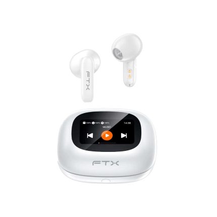AURICULAR CON MICROFONO FTX E97L-WH BT/MIC/TOUCH/IPX6 BLANCO C/PANT LED
